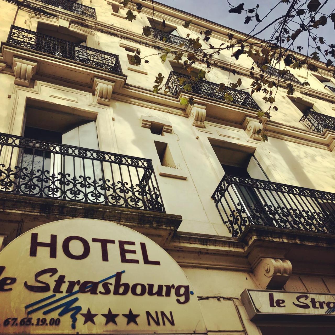 Le Strasbourg Hotel Montpellier Buitenkant foto